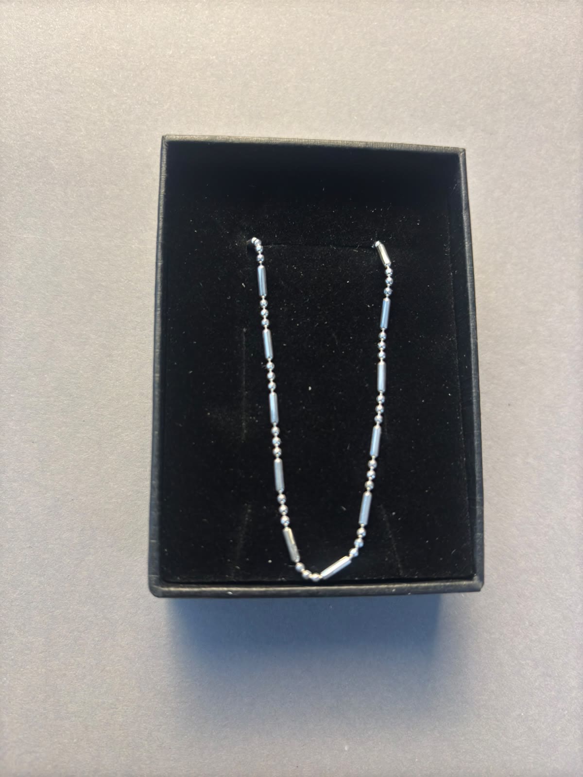 Pulso de Plata Balín con Tubo 18 cm